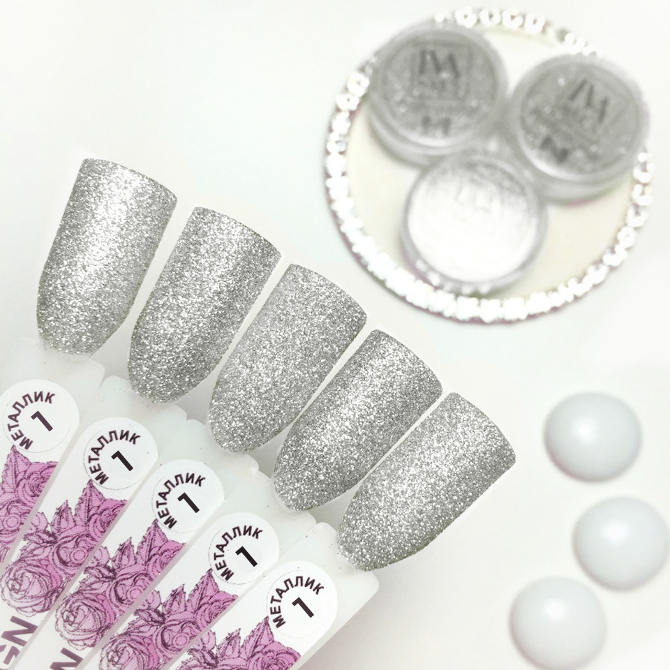 IVA NAILS Дизайн Металлик №01,1