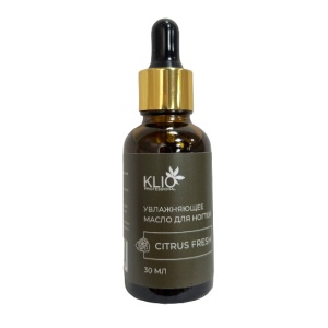 KLIO Масло для кутикулы Citrus fresh 30мл