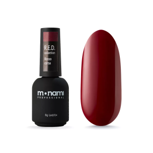 Monami Гель-лак R.E.D. Rosso corsa 8ml,1