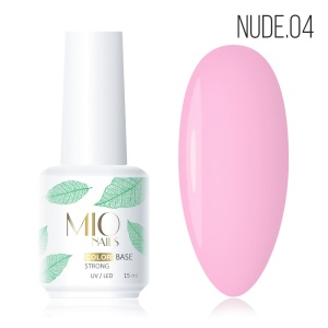 MIO NAILS Камуфлирующая база COLOR Nude №04 15мл