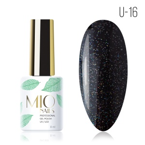 MIO NAILS Гель-лак U-16 Млечный путь 8 мл