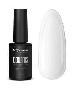 INGARDEN Основа для гель-лака выравнивающая Идеальные ногти flexible base gel ideal nails! 11 мл INGARDEN Основа для гель-лака выравнивающая Идеальные ногти flexible base gel ideal nails! 11 мл