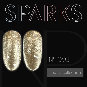 NP Nartist Гель-лак №0093 10 мл. Sparks