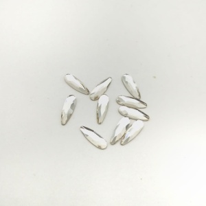 ANDI Стразы (Малая капля 6-2мм) 10шт, Серебро