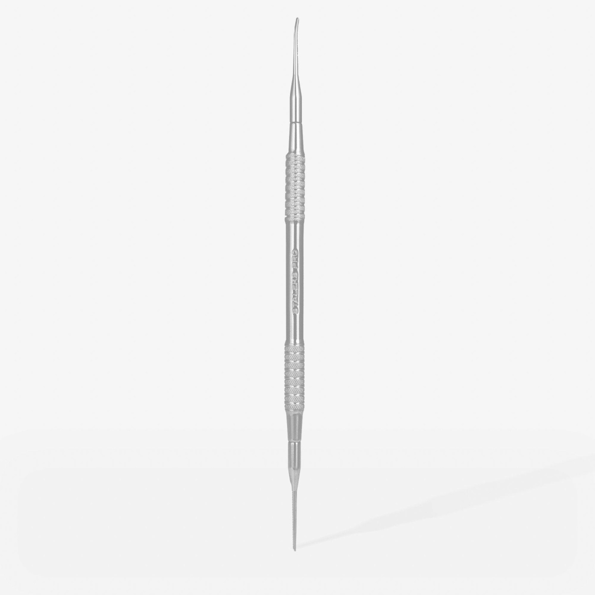 СТАЛЕКС PRO Лопатка педикюрная PE-60.4 (токая пилка+пилка с загнутым концом),2