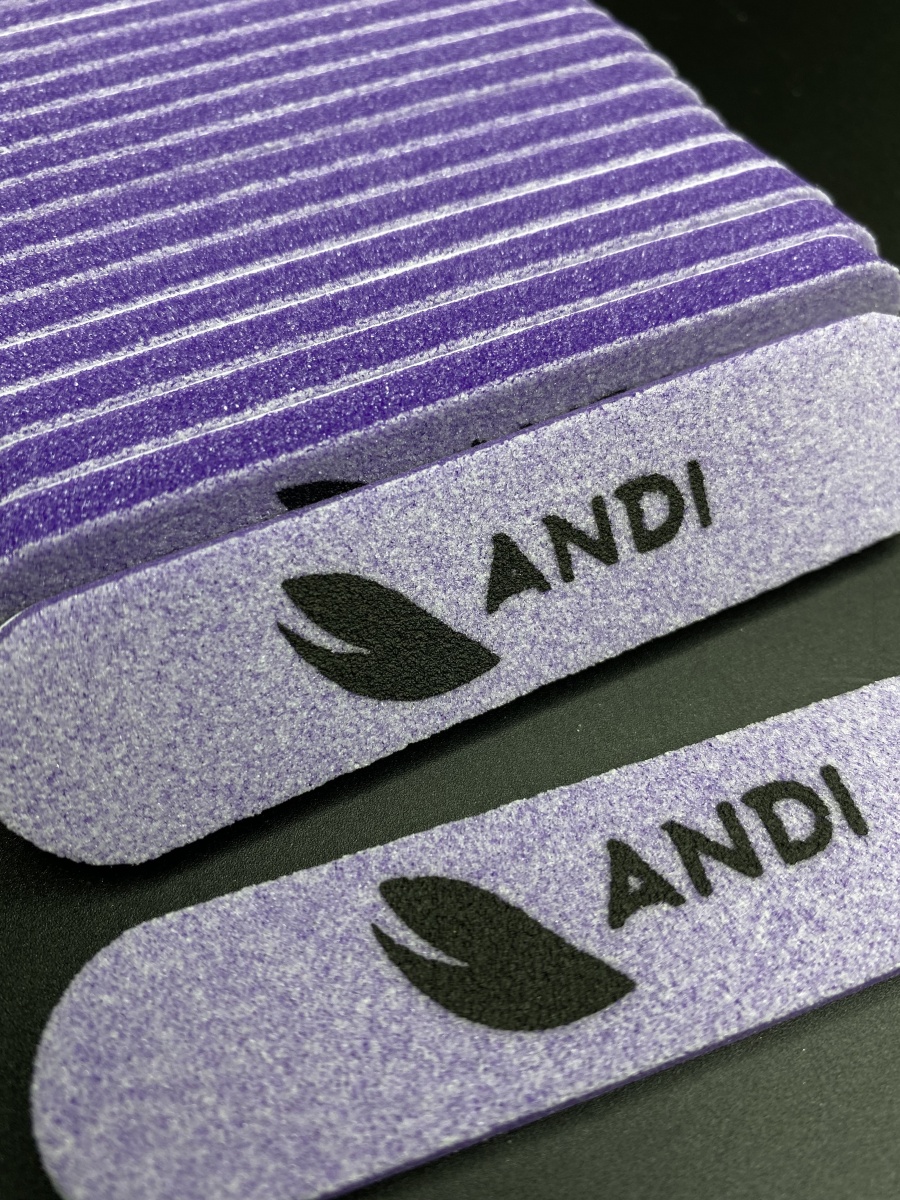 ANDI Бафы к основе размер M, 180 гритт, 40 шт.уп (Фиолетовый).4