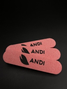 ANDI Бафы к основе размер M, 100 гритт, 40 шт,уп (Красный),2