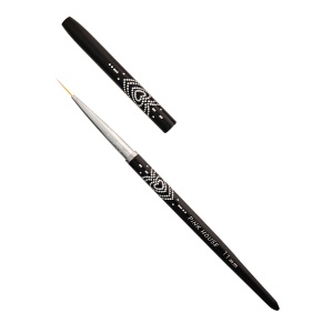 Pink-house-Кисть-Тонкая-черная-с-крышкой-11мм