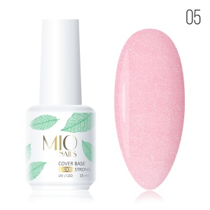 MIO NAILS Камуфлирующая база SHIMMER №05 15мл