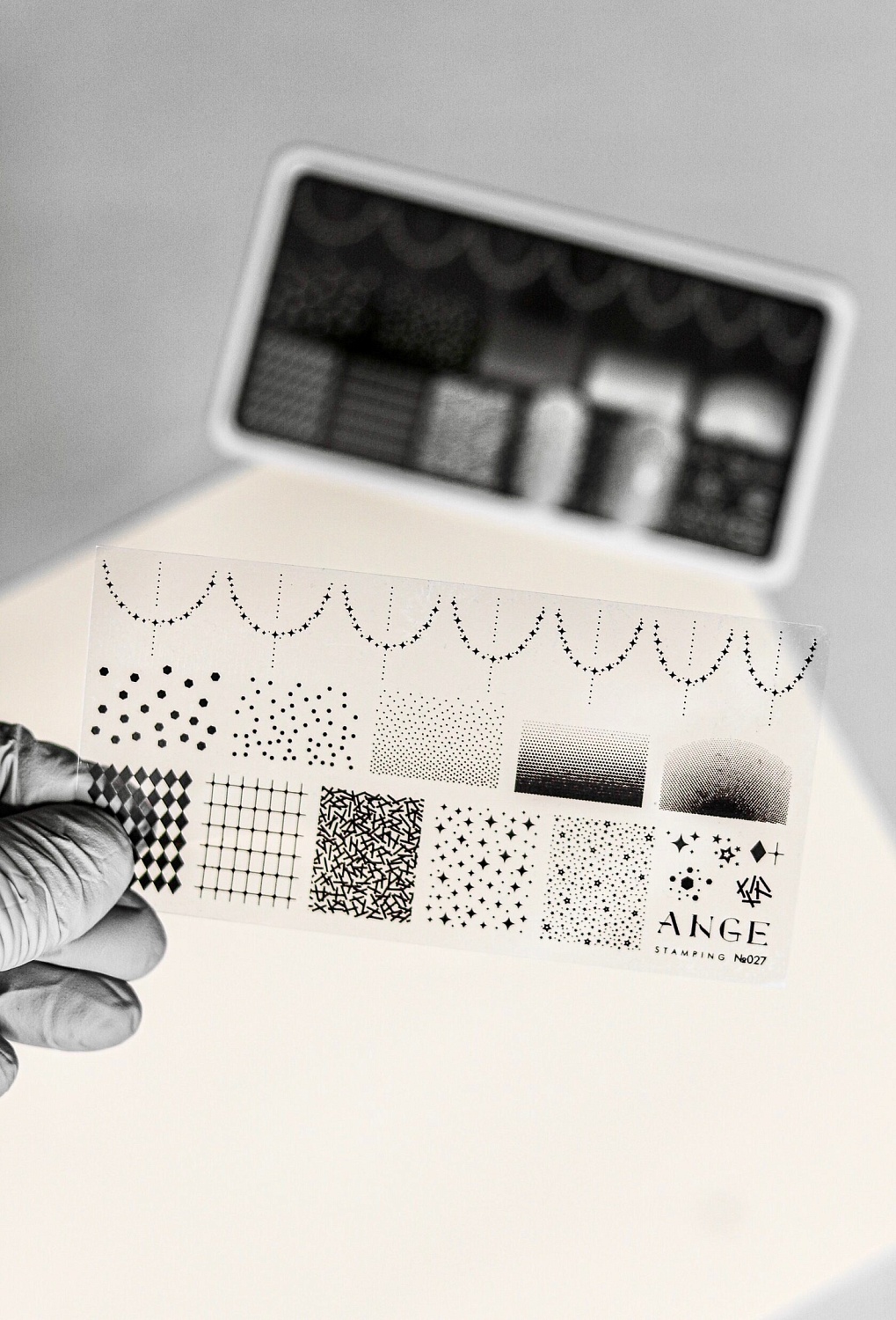 ANGE Пластина для стемпинга №027,4